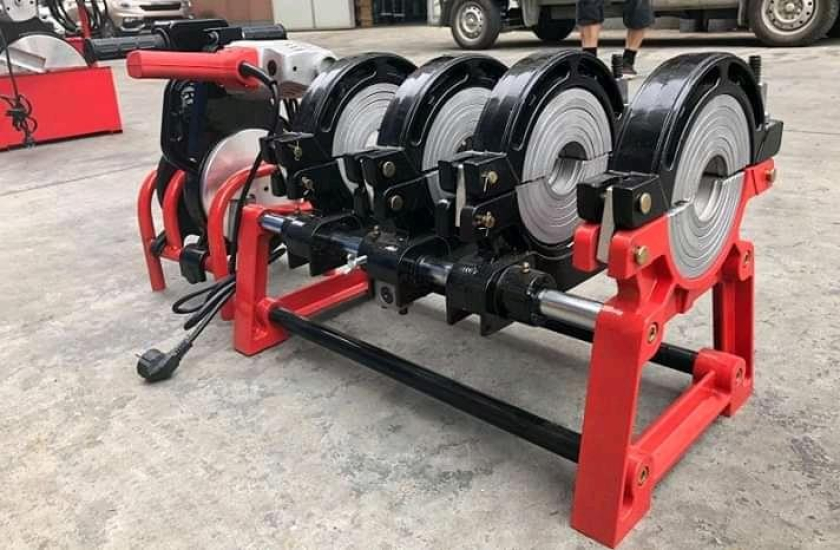 Mesin Sambung Pipa HDPE SHDS 160mm Manual 4 Clamp