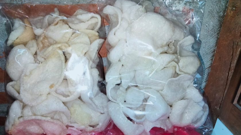 Kerupuk Udan dan kerupuk Ikan tunul
