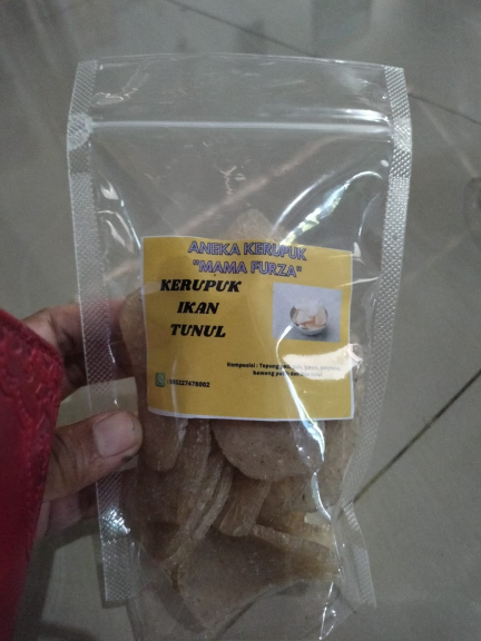 Kerupuk Udan dan kerupuk Ikan tunul