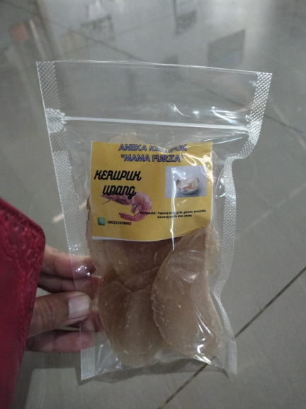 Kerupuk Udan dan kerupuk Ikan tunul