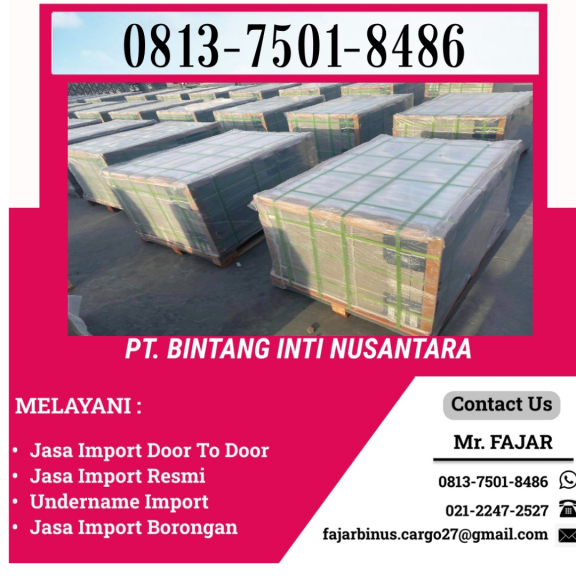 Jasa Pengurusan Import Dari Malaysia | 081375018486
