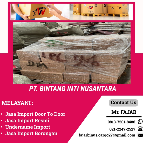Jasa Pengurusan Import Dari Filipina | 081375018486