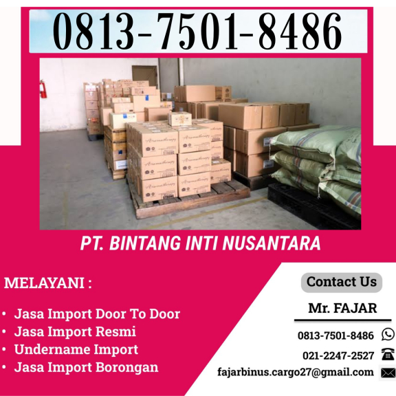 Jasa Pengurusan Import Dari Australia | 081375018486