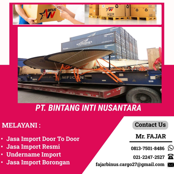 Jasa Pengurusan Import Besi Baja | 081375018486