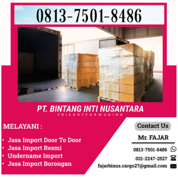 Jasa Pengurusan Import Borongan Dari Malaysia | 081375018486