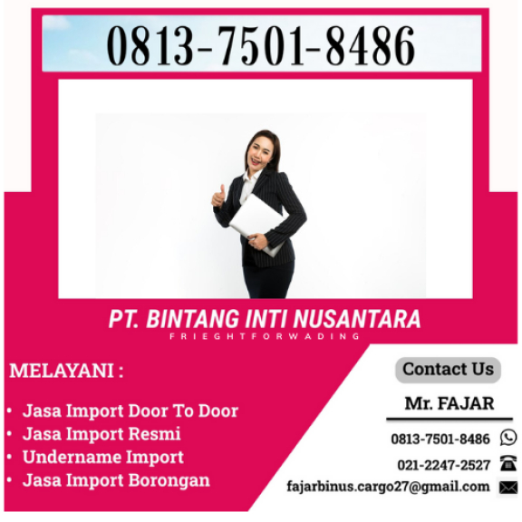 Jasa Import Undername Murah | 081375018486