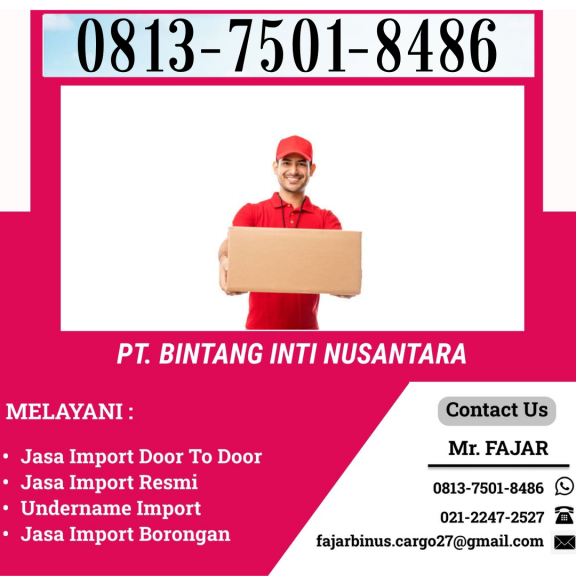 Jasa import barang dari malaysia | 081375018486