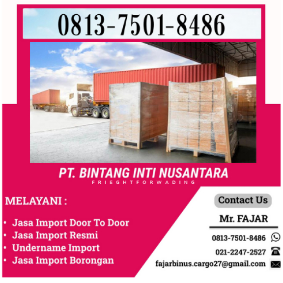 Jasa Import Barang Dari Bangkok | 081375018486