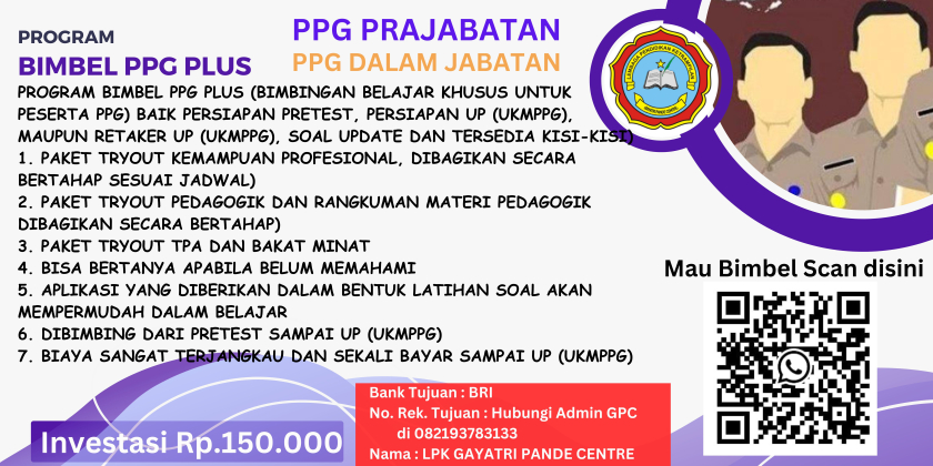 Bimbingan PPG DALJAB DAN PRAJAB