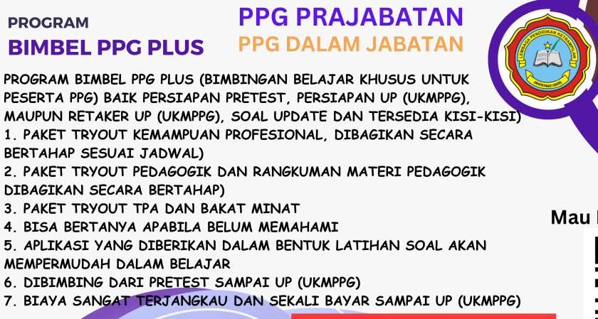 Bimbingan Pre Test PPG Prajab