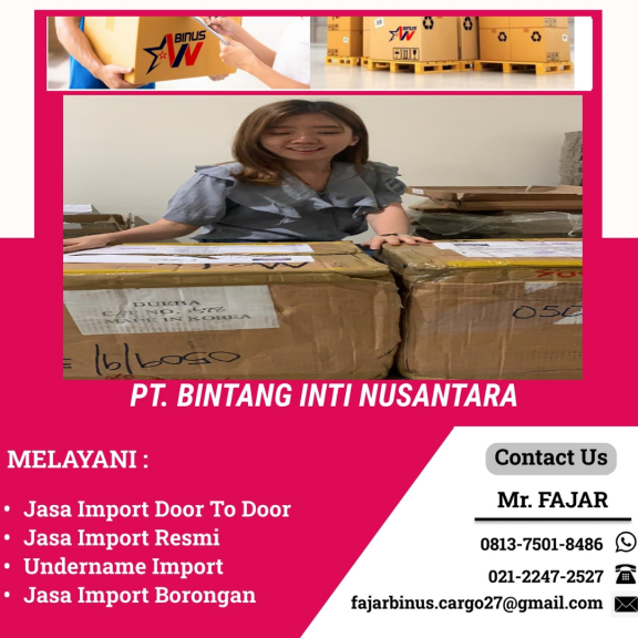 Jasa import door to door dari china | 081375018486