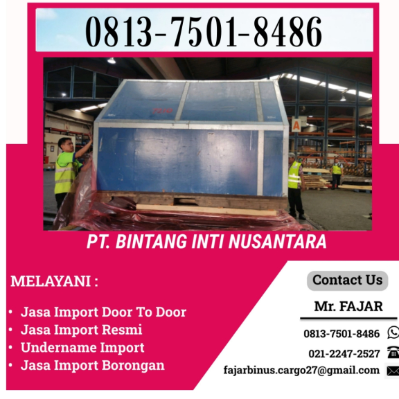 Jasa Undername Import Dari Bangkok 