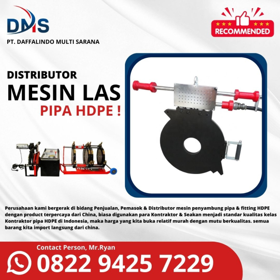 Milling Cutter | Spare Part | Mesin Las Pipa Hdpe