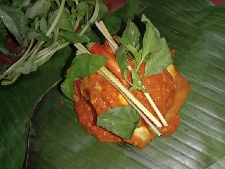 Pepes Tempoyak Ikan Patin
