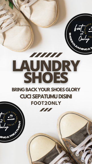 Jasa cuci sepatu
