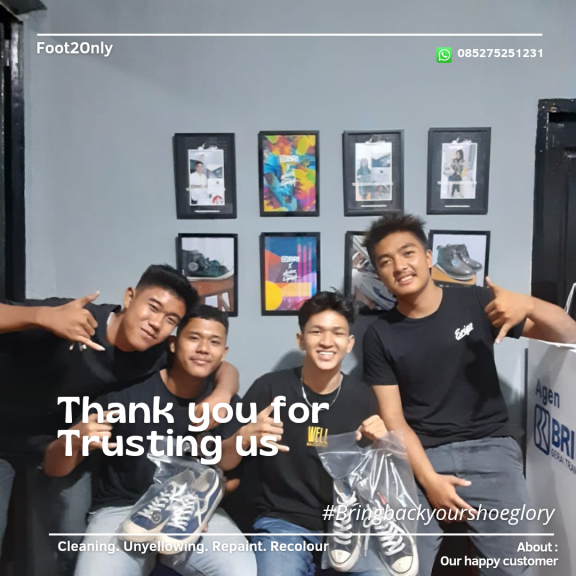 Jasa cuci sepatu