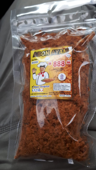 Abon ayam cap 888