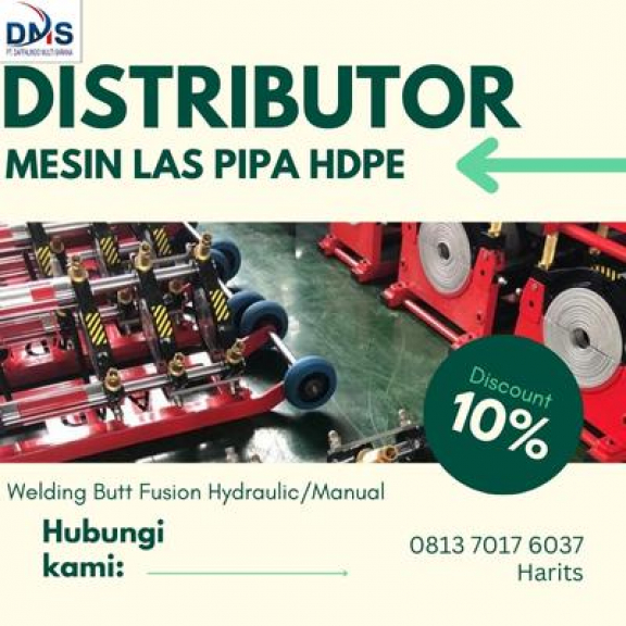 Mesin penyambung pipa Hdpe 250mm Hydraulic