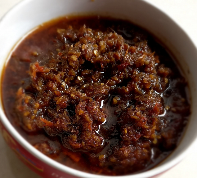 Sambal Roa asap