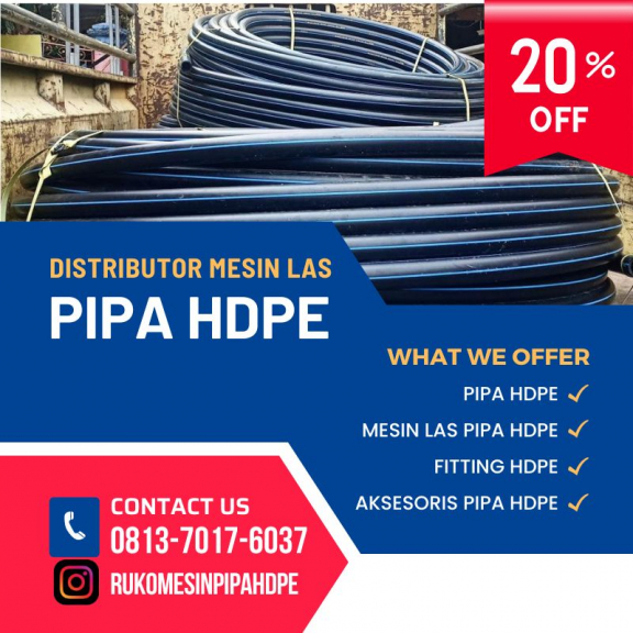Pipa hdpe 1 inch pipa air bersih rollan