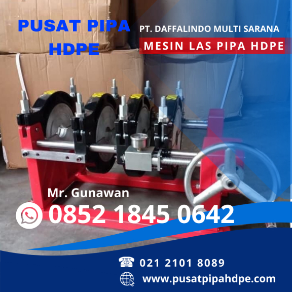 Mesin Las Pipa Hdpe 160mm 2 Inch Manual