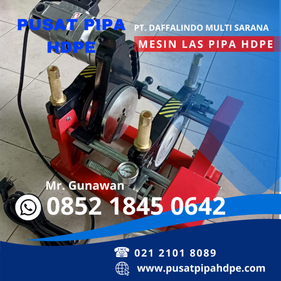 Mesin Sambung Pipa Hdpe  Alat Las Pipa Hdpe