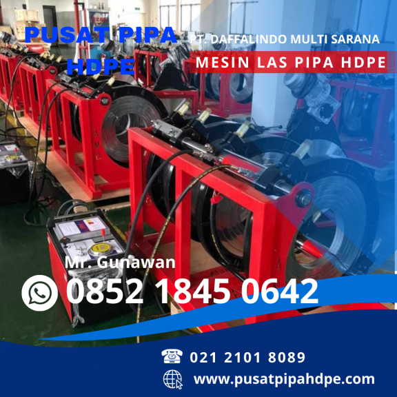 Mesin Las Hdpe Alat Sambung Pipa 10 Inch
