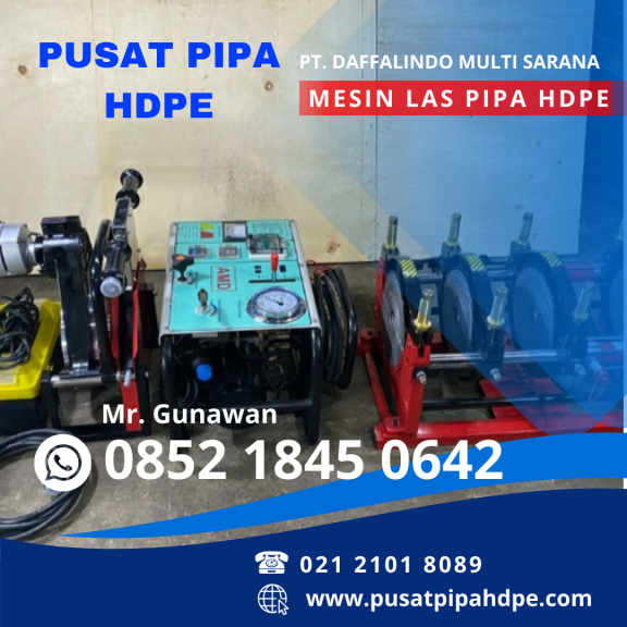 Mesin Las Hdpe Alat Sambung Pipa 10 Inch