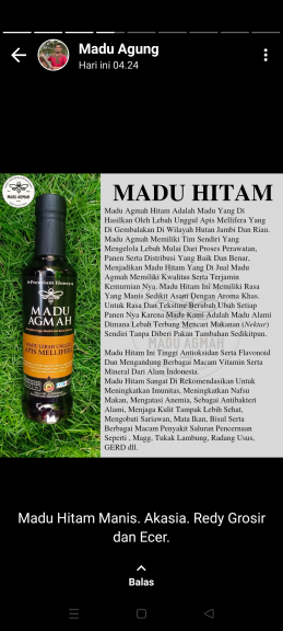 Madu Murni AL GVS
