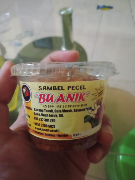 Sambel pecel Bu Anik
