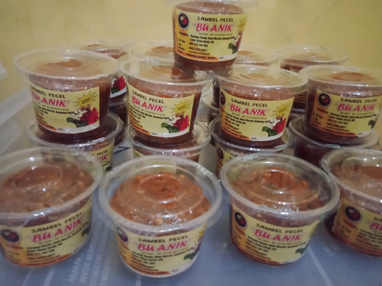 Sambel pecel Bu Anik