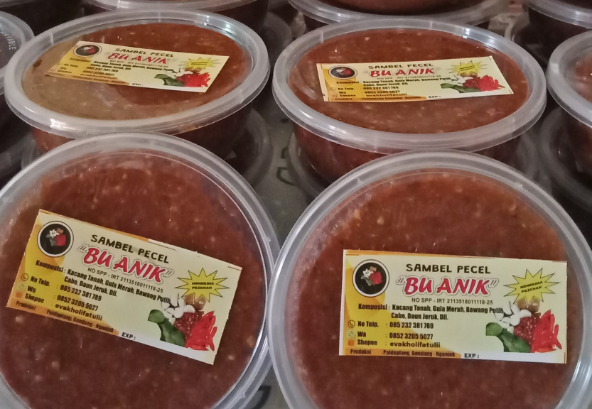 Sambel pecel Bu Anik