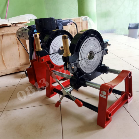 Mesin Sambung Pipa HDPE SHDS 200mm Manual 2 Clamp