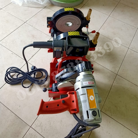 Mesin Sambung Pipa HDPE SHDS 200mm Manual 2 Clamp