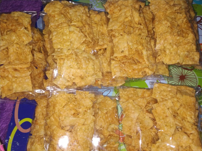 Pangsit Bawang Pedas