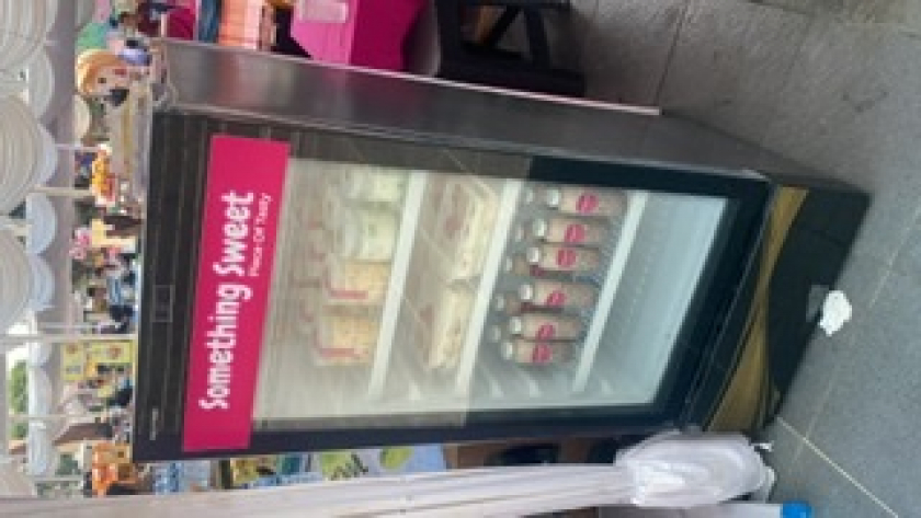 Pandan coconut dessert