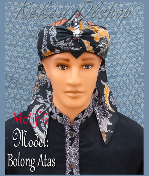 Totopong Blankon Ikat Kepala Tradisional