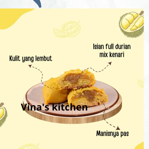 Kue durian landak