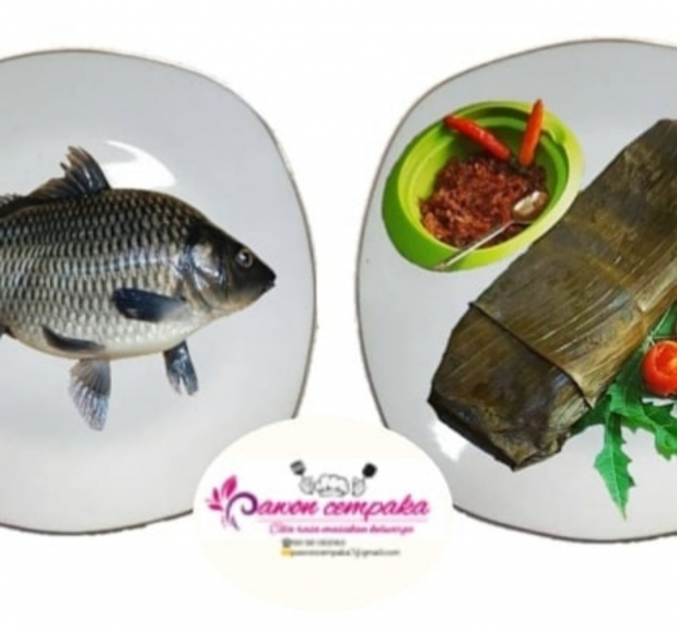 Pepes ikan mas Karoehoen