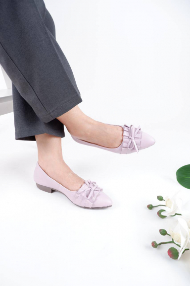 Flat 23 sepatu flat asha leather