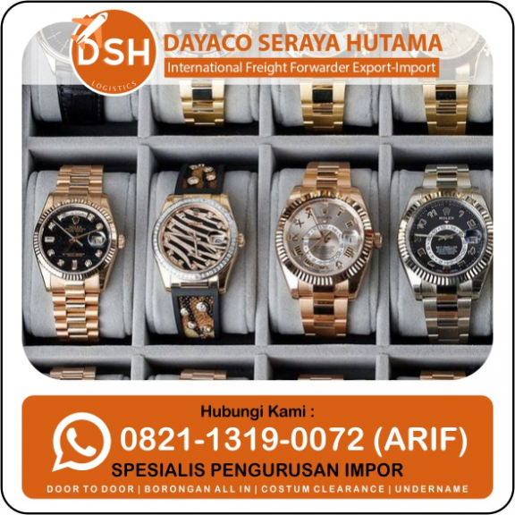 Jasa Impor Jam Tangan Branded