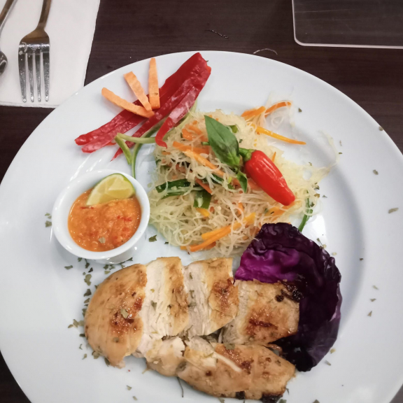 Bihun Seblak Ayam manis Sambel Kemiri