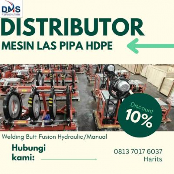 Mesin Las Pipa Hdpe 450mm mesin penyambung pipa hdpe