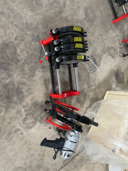 Mesin las pipa hdpe 200mm manual mesin penyambung pipa hdpe