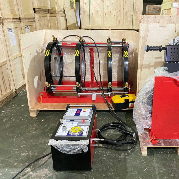 Mesin Sambung pipa hdpe SHDS 250mm Hydraulic 