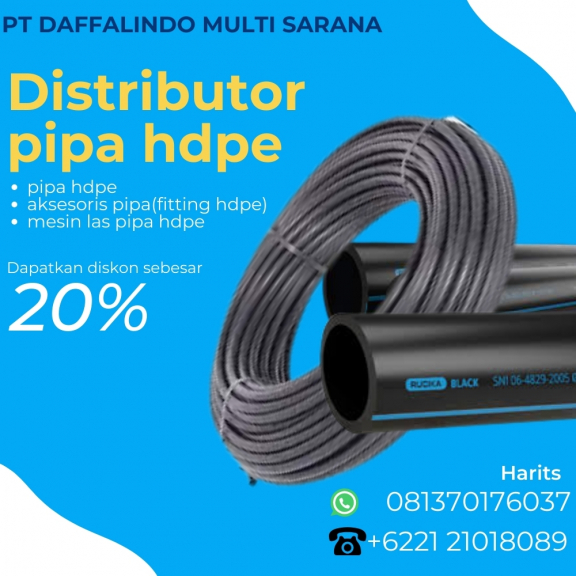 Pipa Hdpe 6 Inch Jakarta