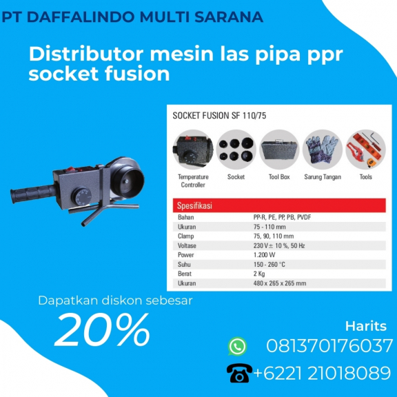 PPR Socket Fusion Welding Machine 63mm