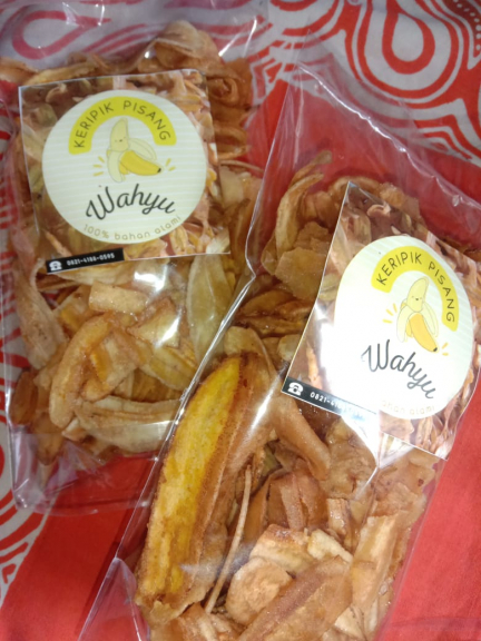 Keripik Pisang Wahyu Snack 