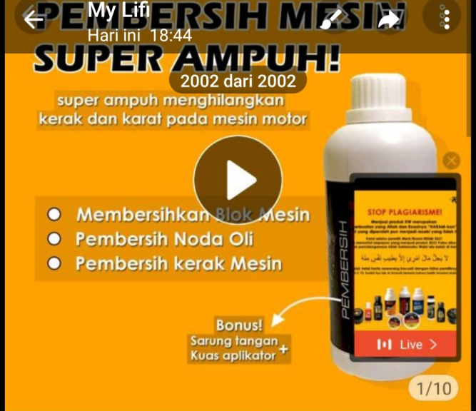 Pencucian Cr 07 motor