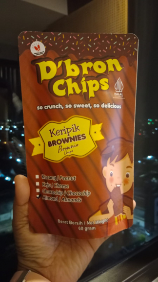 Keripik brownis